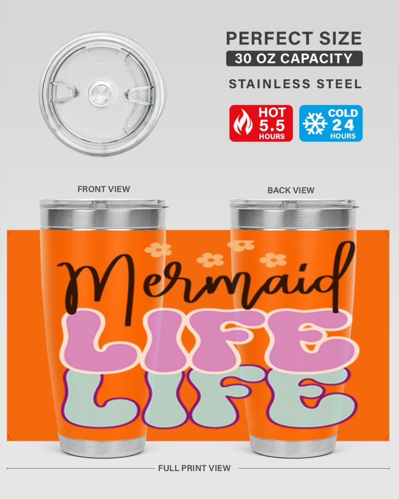 Mermaid Life 430#- mermaid- Tumbler