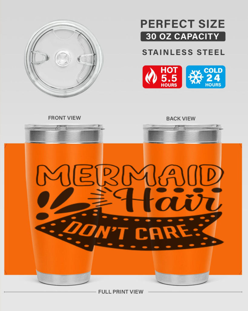 Mermaid hair dont care 403#- mermaid- Tumbler
