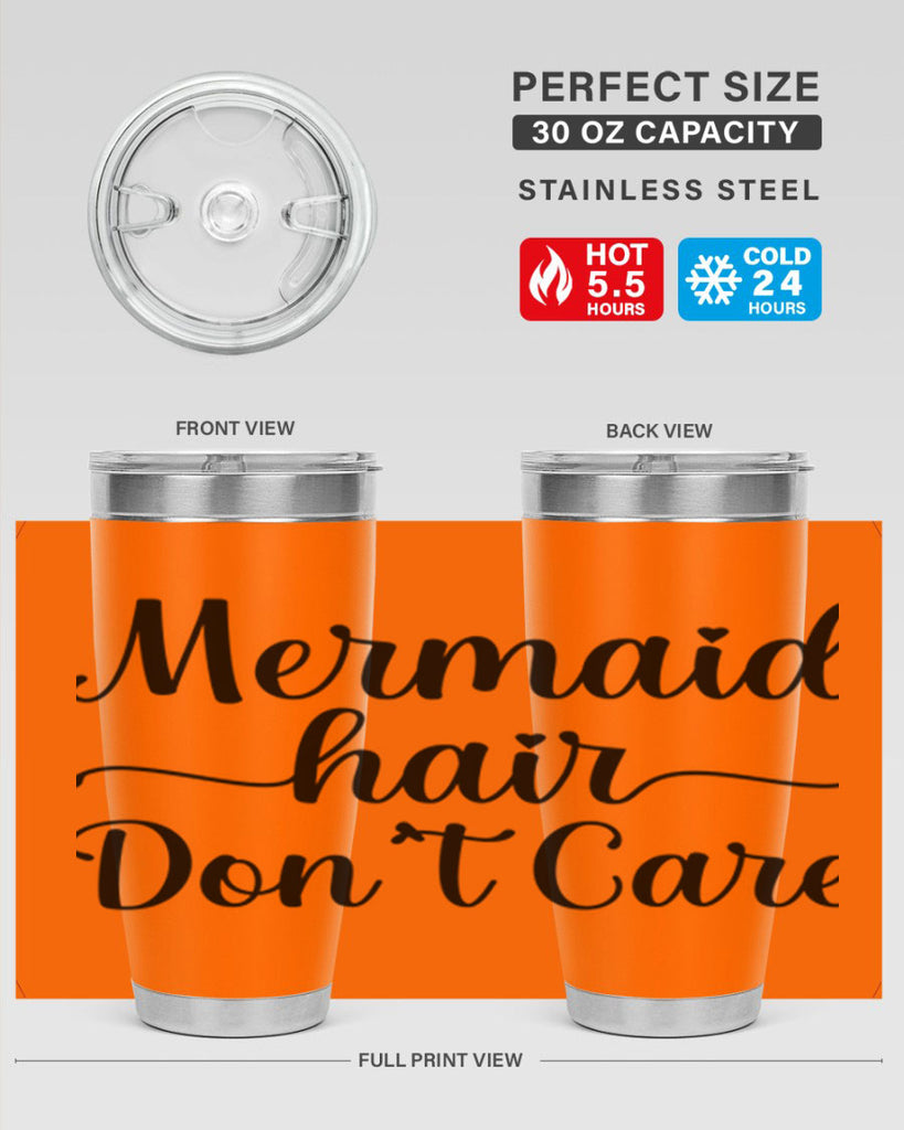 Mermaid hair dont care 412#- mermaid- Tumbler