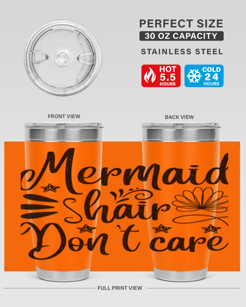 Mermaid hair dont care 415#- mermaid- Tumbler