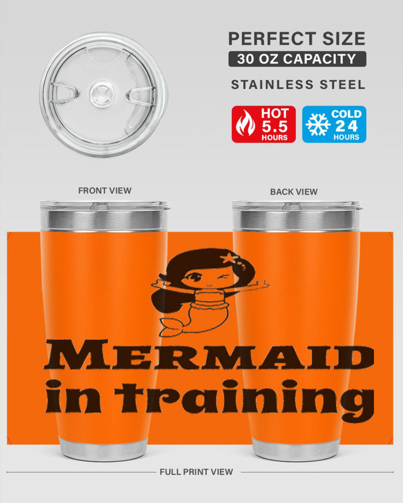 Mermaid in training 422#- mermaid- Tumbler