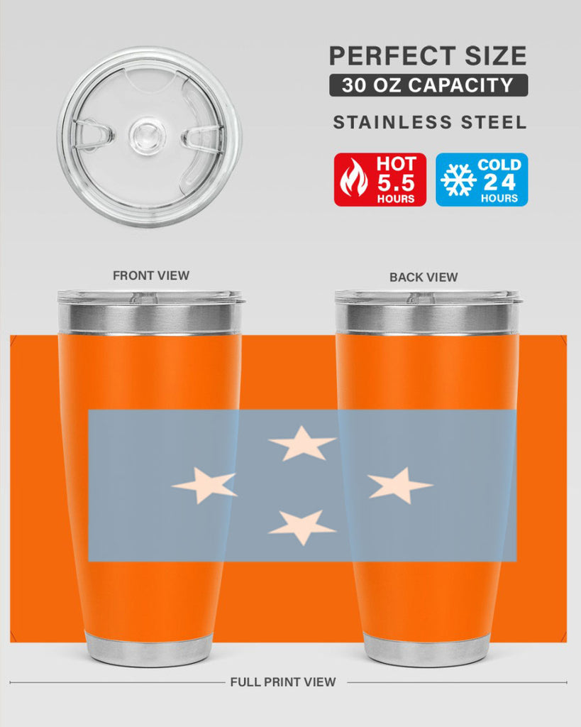 Micronesia 86#- world flags- Tumbler