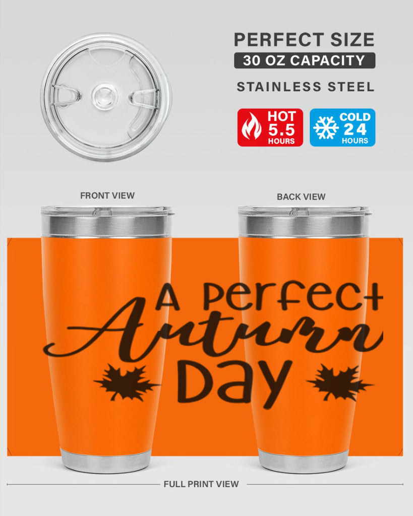 My Perfect Autumn Day 438#- fall- Tumbler