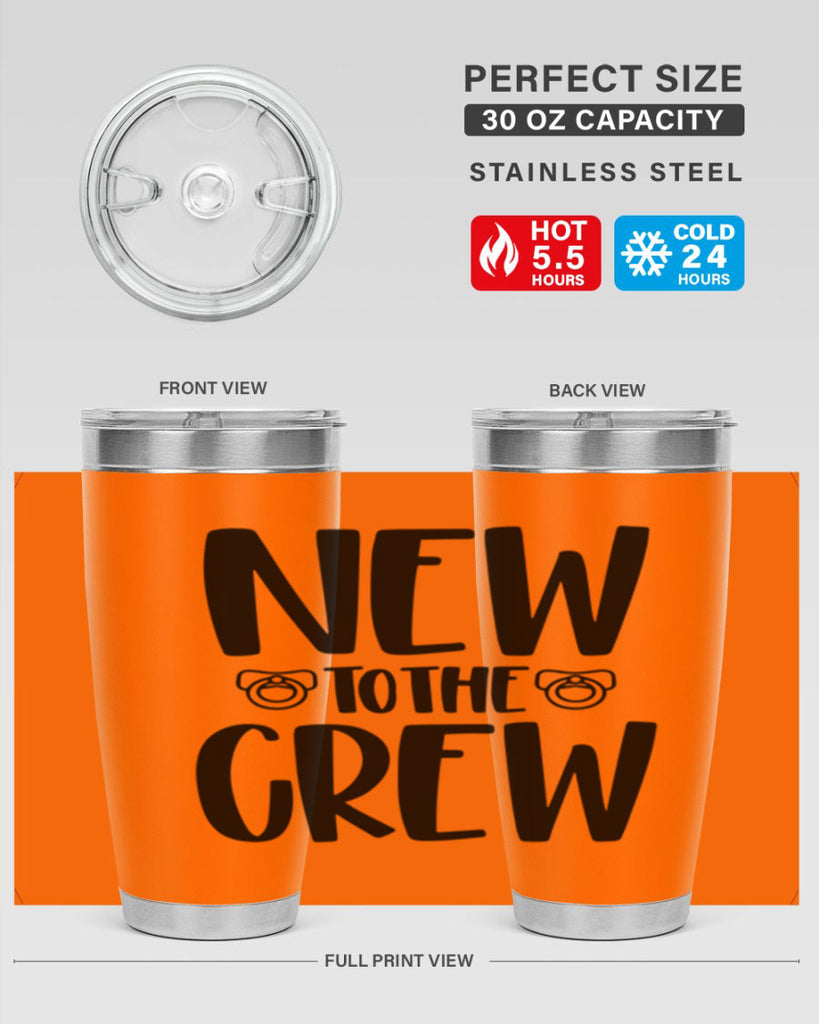 New To The Crew Style 39#- baby- tumbler