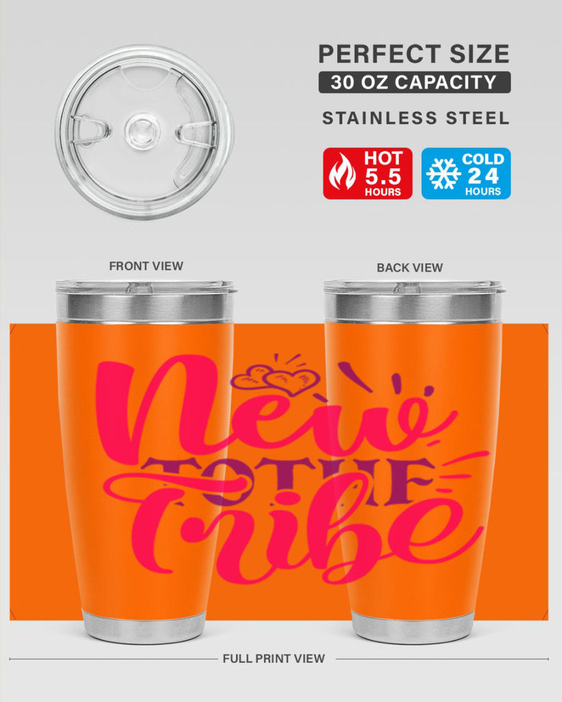 New To the Tribe Style 214#- baby- tumbler