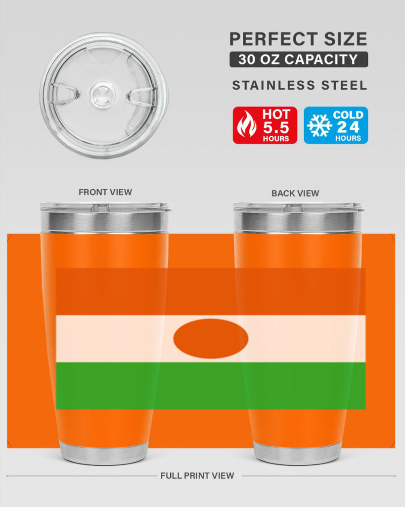 Niger 72#- world flags- Tumbler