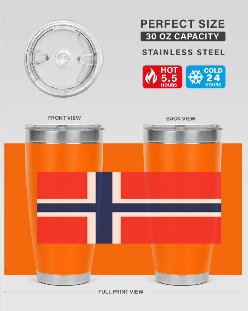 Norway 68#- world flags- Tumbler