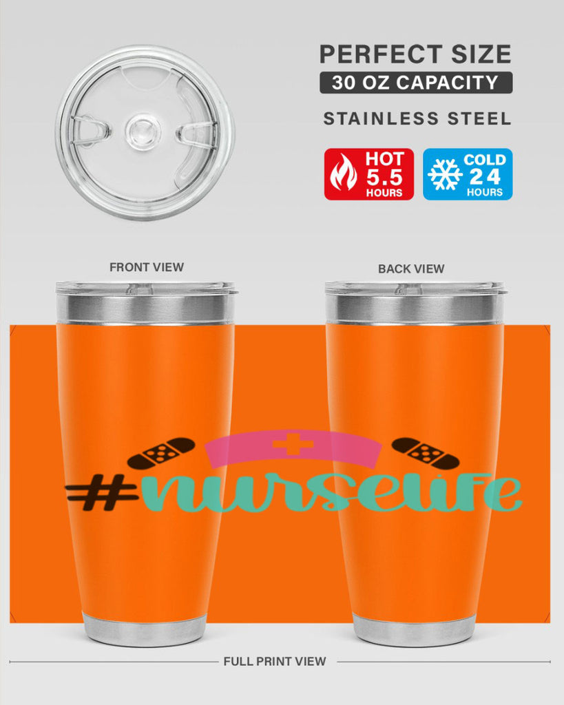 Nurse Life Style Style 107#- nurse- tumbler