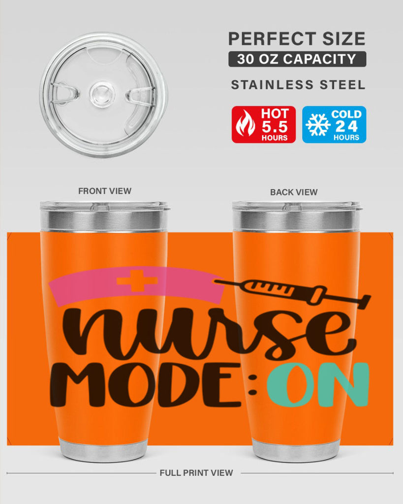Nurse Mode ON Style Style 102#- nurse- tumbler