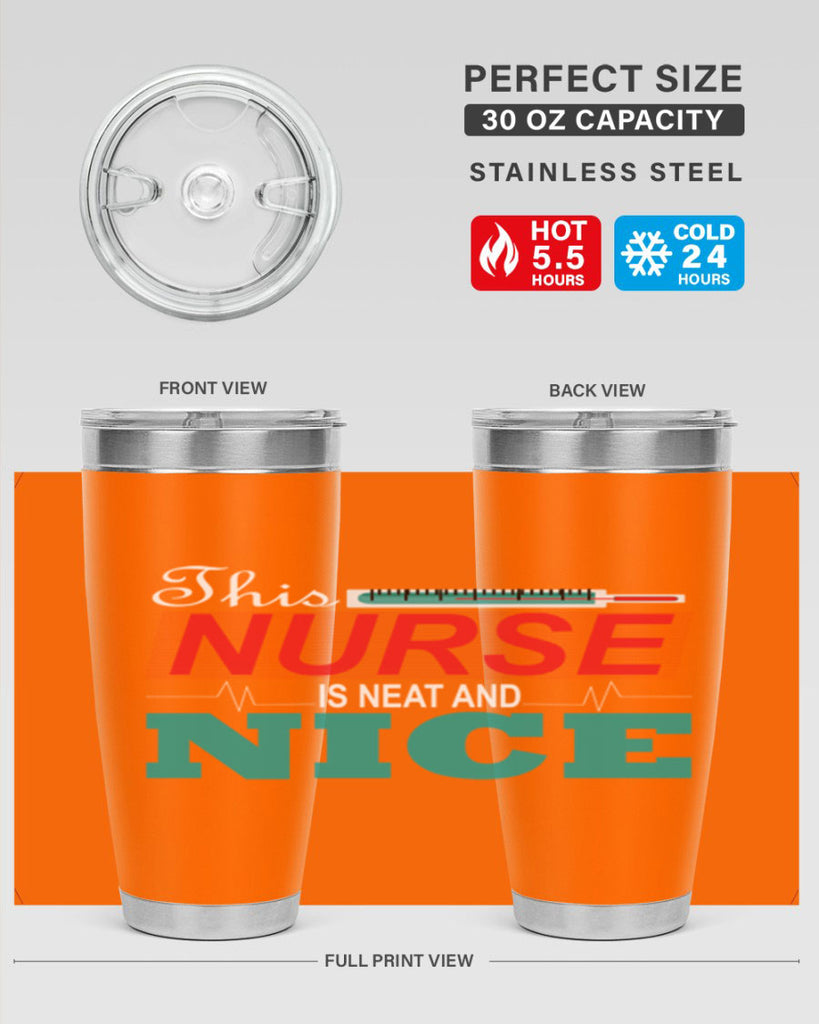 Nurse NiceTransperntPNG Style 403#- nurse- tumbler