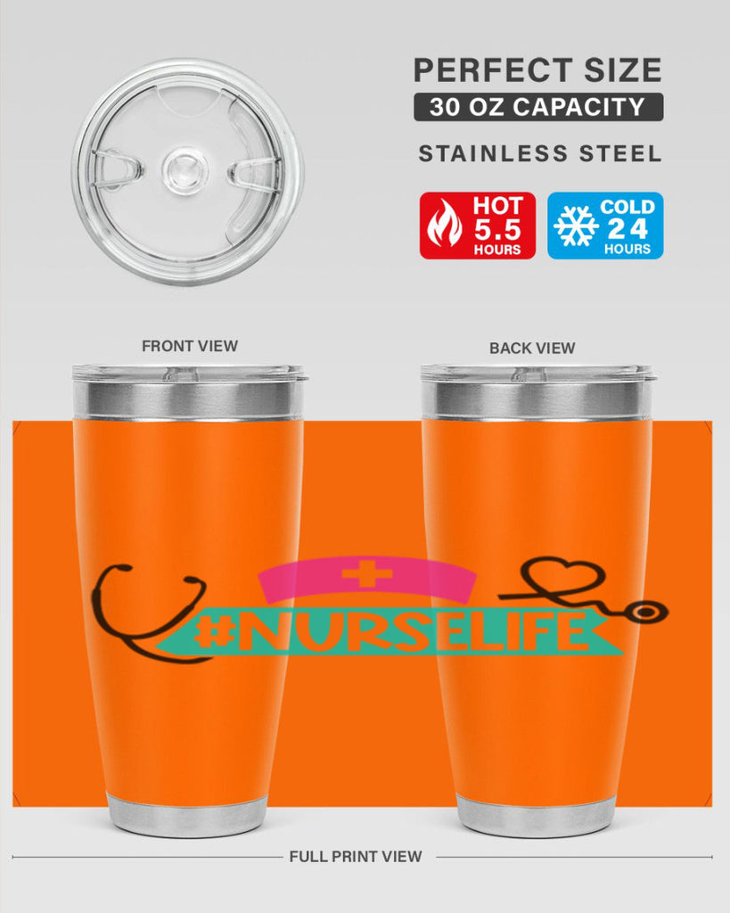 Nurselife Style Style 92#- nurse- tumbler