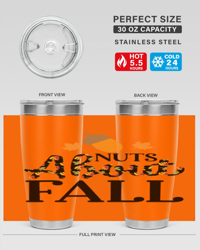 Nutsaboutfall 447#- fall- Tumbler