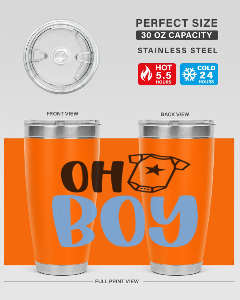 Oh Boy Style 35#- baby- tumbler