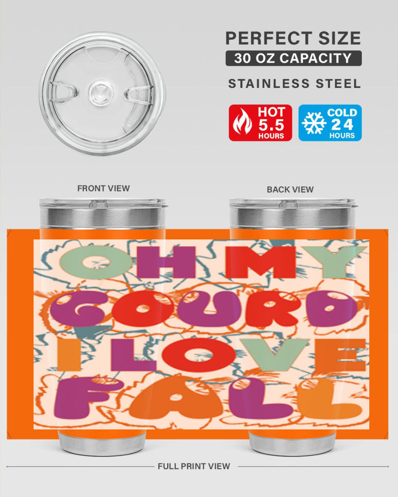 OhMyGourdILove 460#- fall- Tumbler
