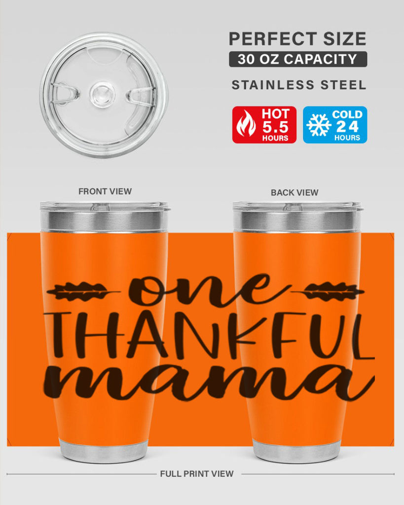 One Thankful Mama 464#- fall- Tumbler