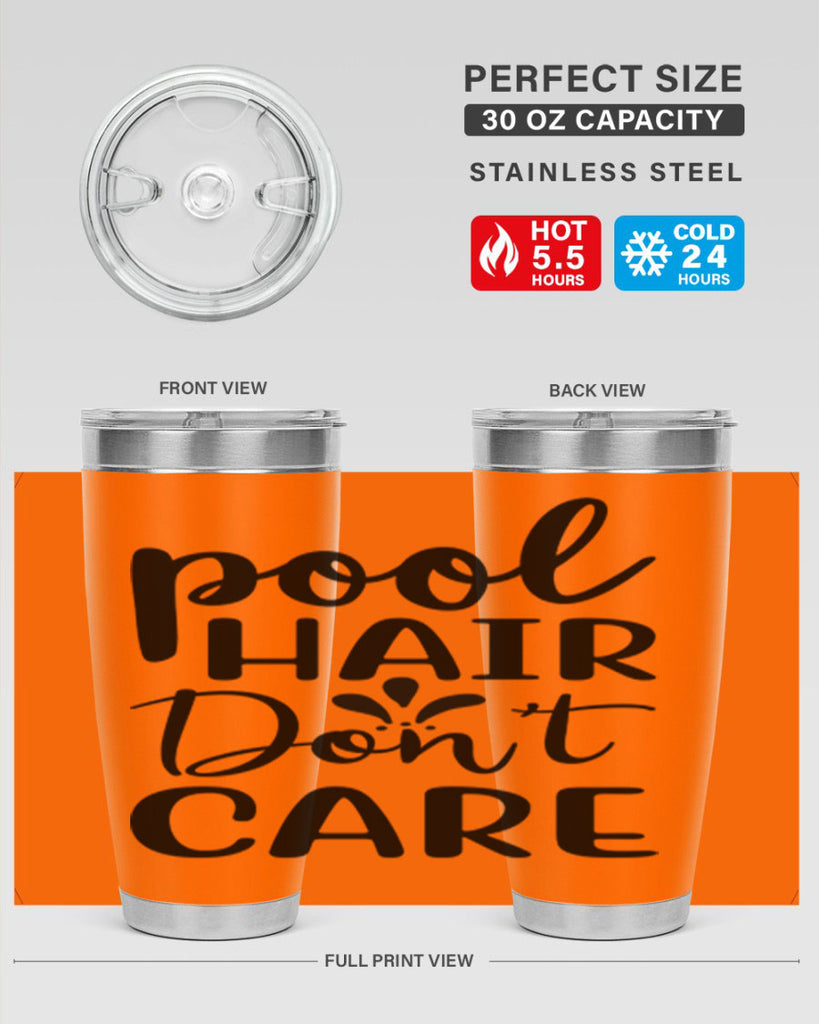 Pool hair dont care 544#- mermaid- Tumbler