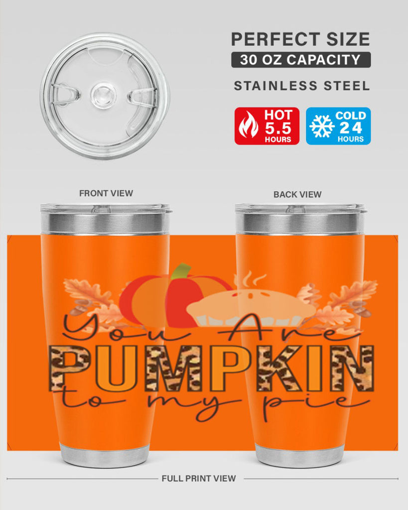 Pumpkin Pie Fall 531#- fall- Tumbler