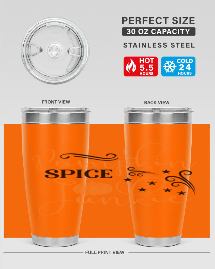 Pumpkin Spice Junkie 549#- fall- Tumbler