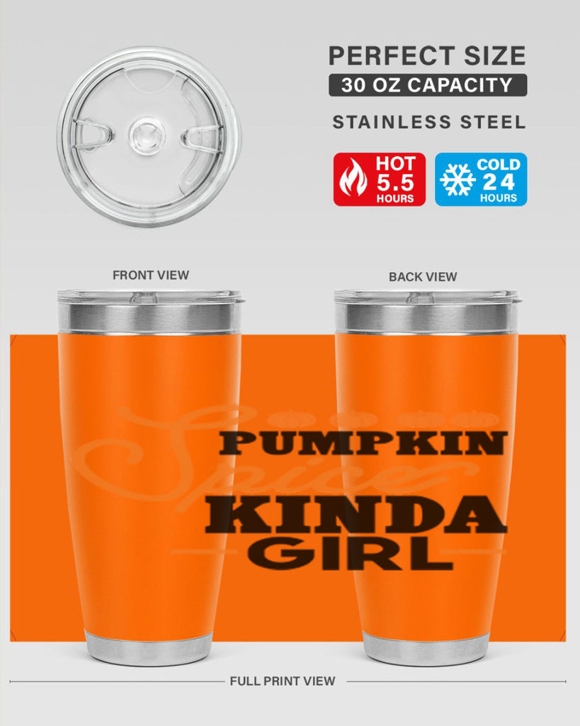 Pumpkin Spice Kinda Girl 552#- fall- Tumbler