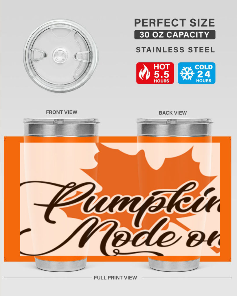 PumpkinModeondesign 563#- fall- Tumbler