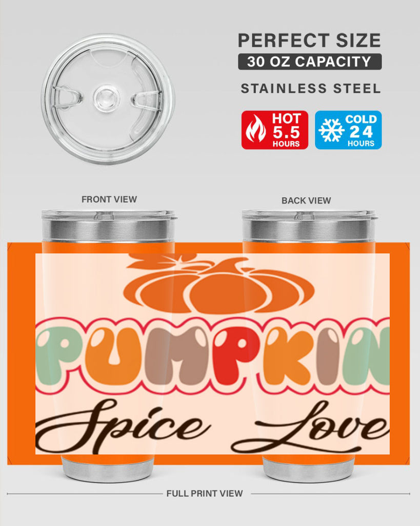 PumpkinSpiceLoverdesign 570#- fall- Tumbler