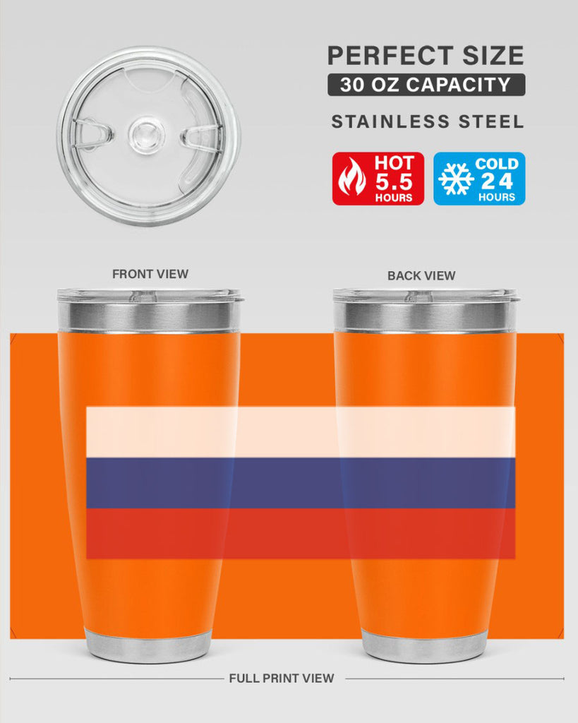 Russia 54#- world flags- Tumbler