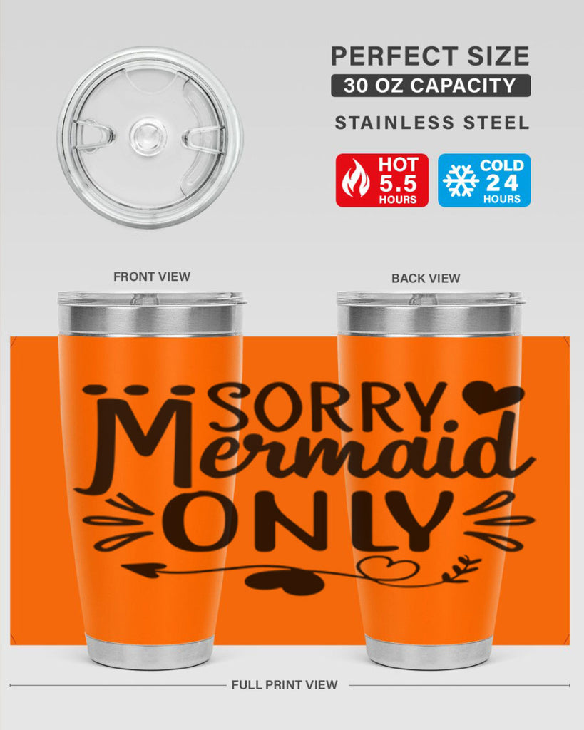 Sorry mermaid only 612#- mermaid- Tumbler