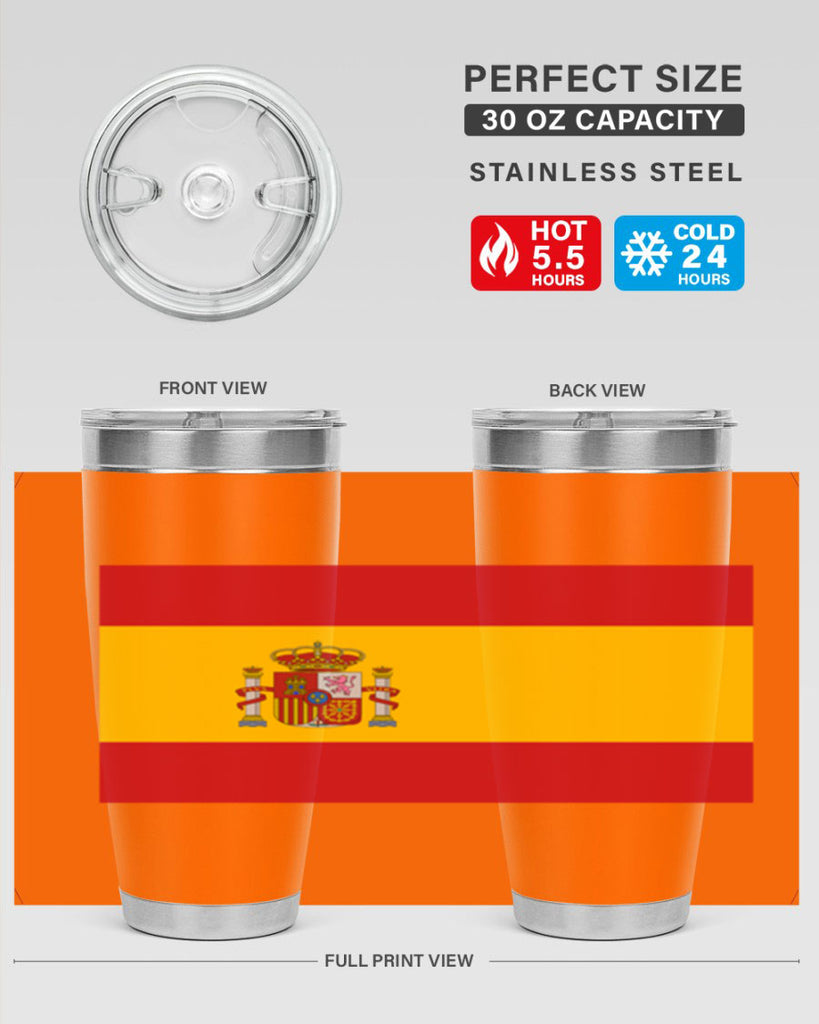 Spain 33#- world flags- Tumbler