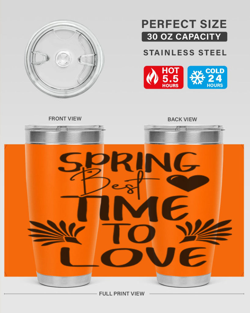 Spring Best Time to Love 414#- spring- Tumbler