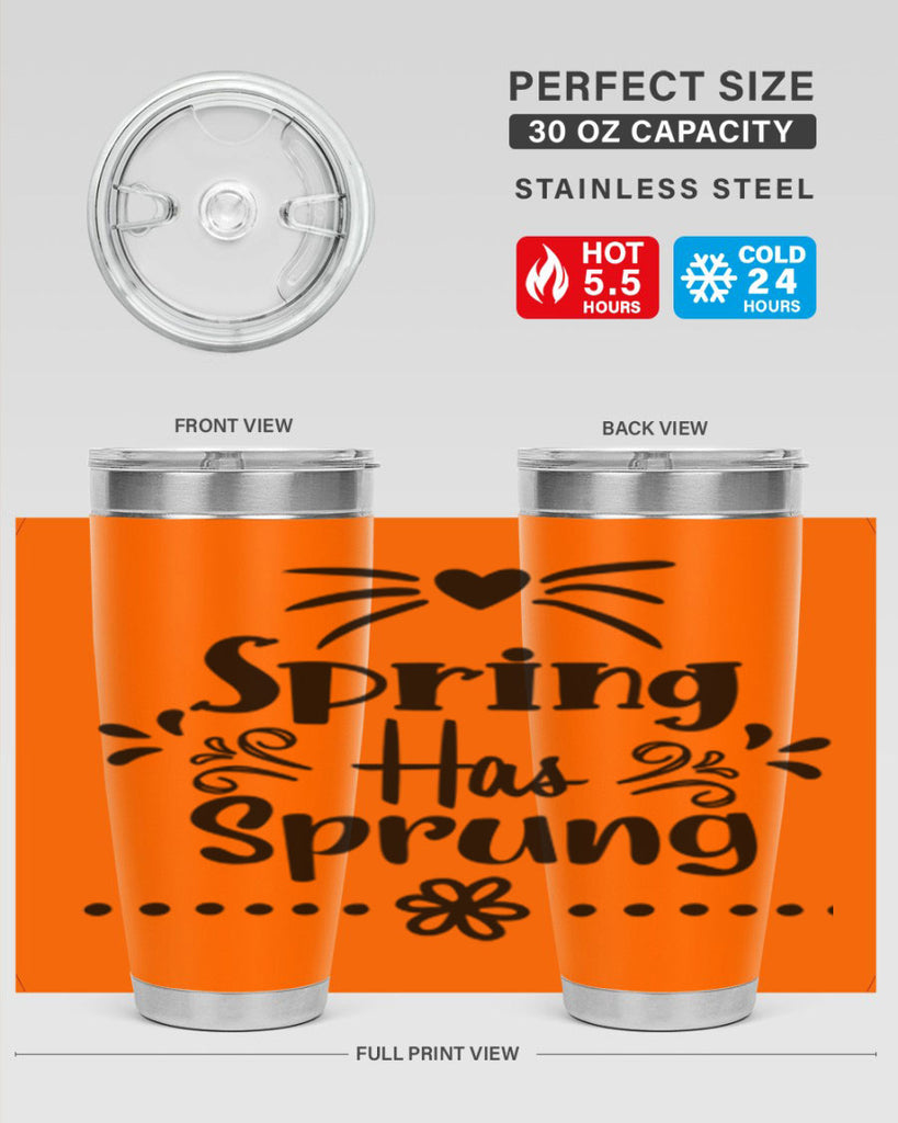 Spring Has Sprung 433#- spring- Tumbler