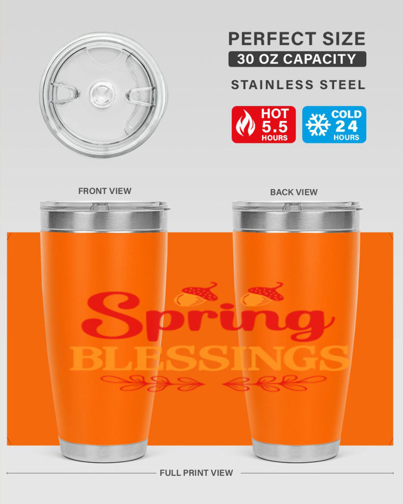 Spring blessings 421#- spring- Tumbler