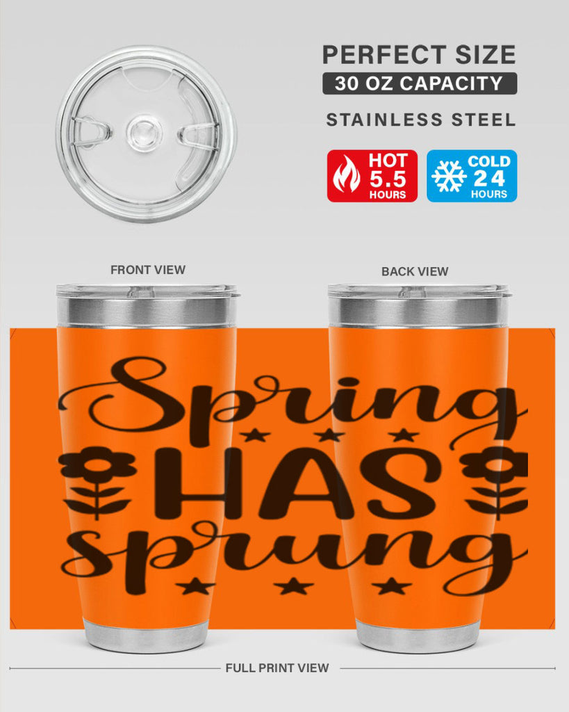 Spring has sprung  491#- spring- Tumbler