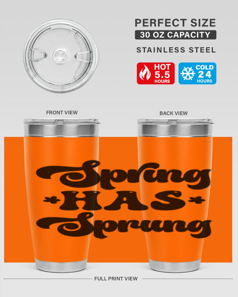 Spring has sprung  492#- spring- Tumbler