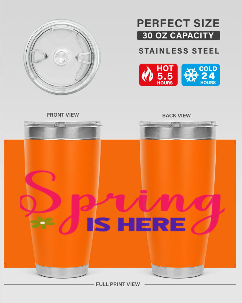Spring is Here 455#- spring- Tumbler