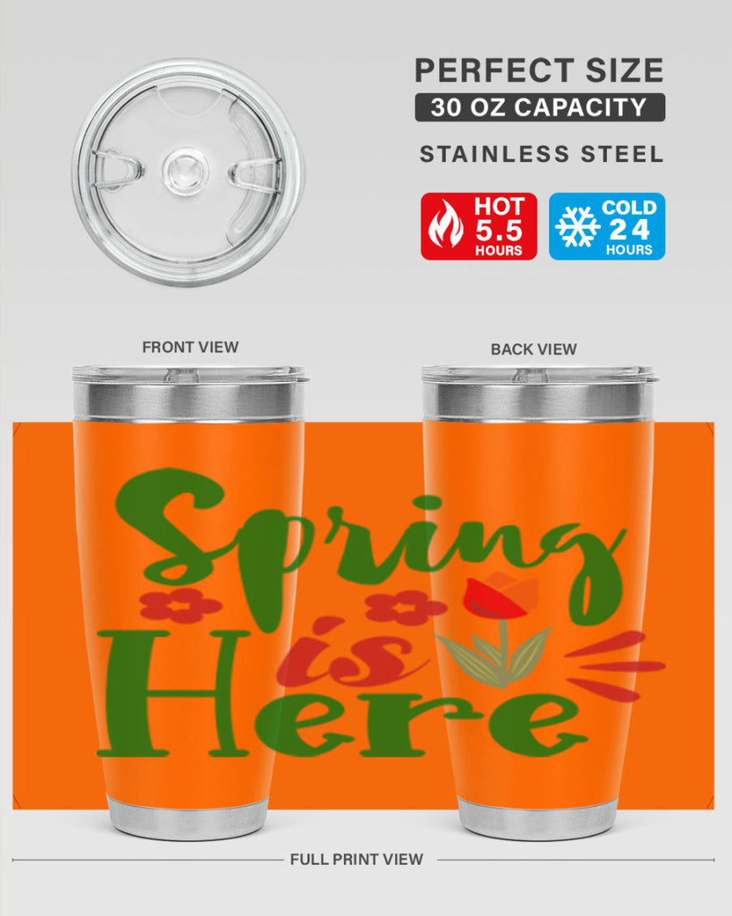 Spring is Here 497#- spring- Tumbler