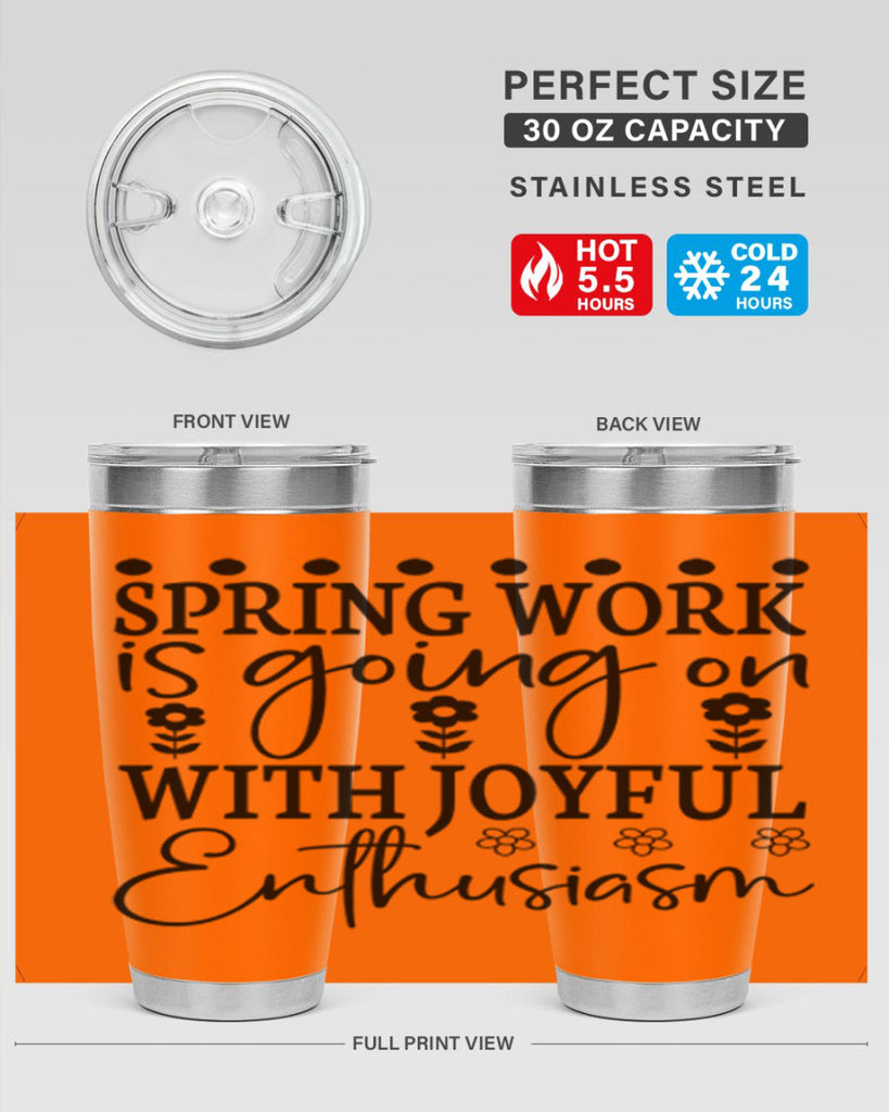 Spring work is going on 521#- spring- Tumbler