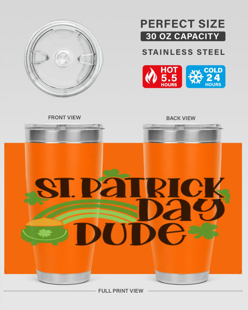 St Patrick Day Dude Style 29#- St Patricks Day- Tumbler