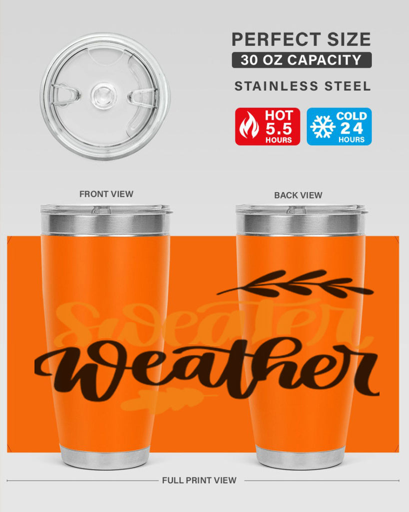 Sweater Weather 510#- fall- Tumbler