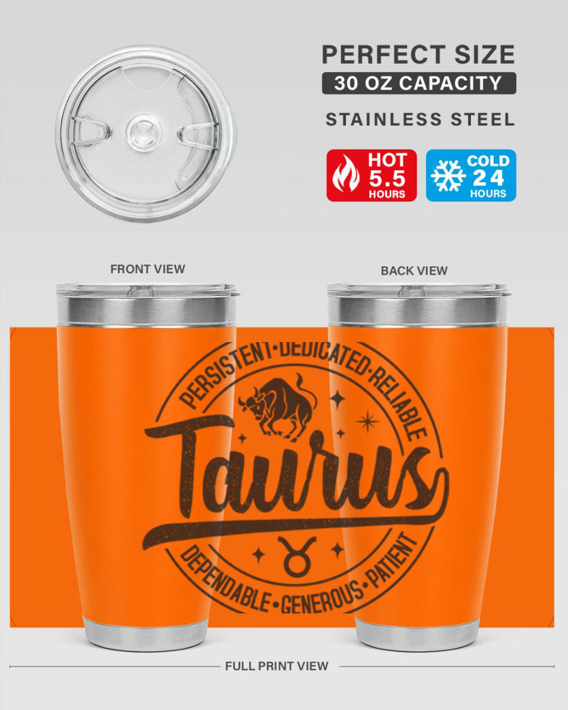 Taurus 494#- zodiac- Tumbler