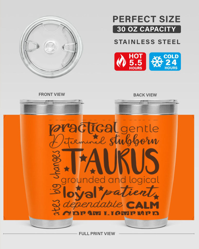 Taurus 573#- zodiac- Tumbler