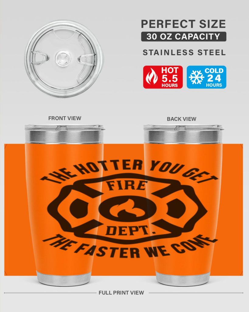 The hotter Style 18#- fire fighter- tumbler