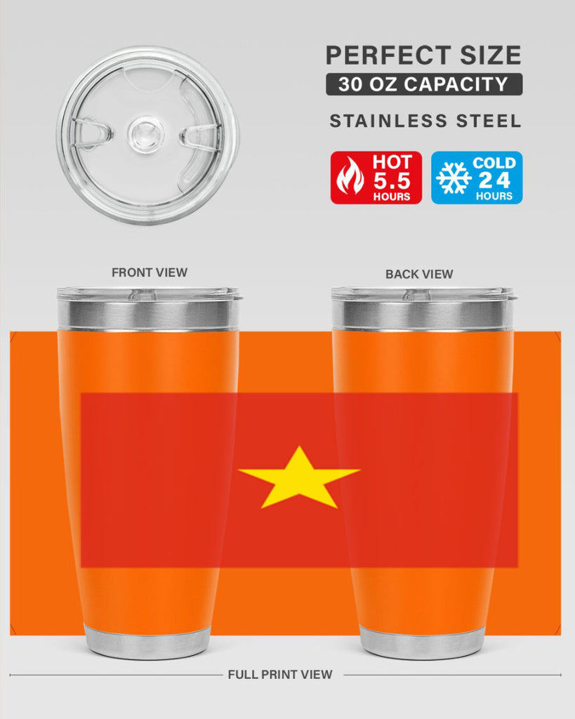 Vietnam 4#- world flags- Tumbler