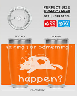 Waiting For Something Sleeping Cat 285#- anime- Tumbler