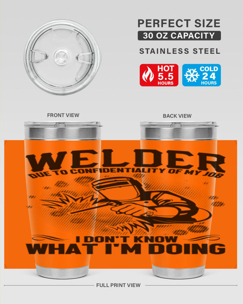 Welder due to Style 5#- welder- tumbler