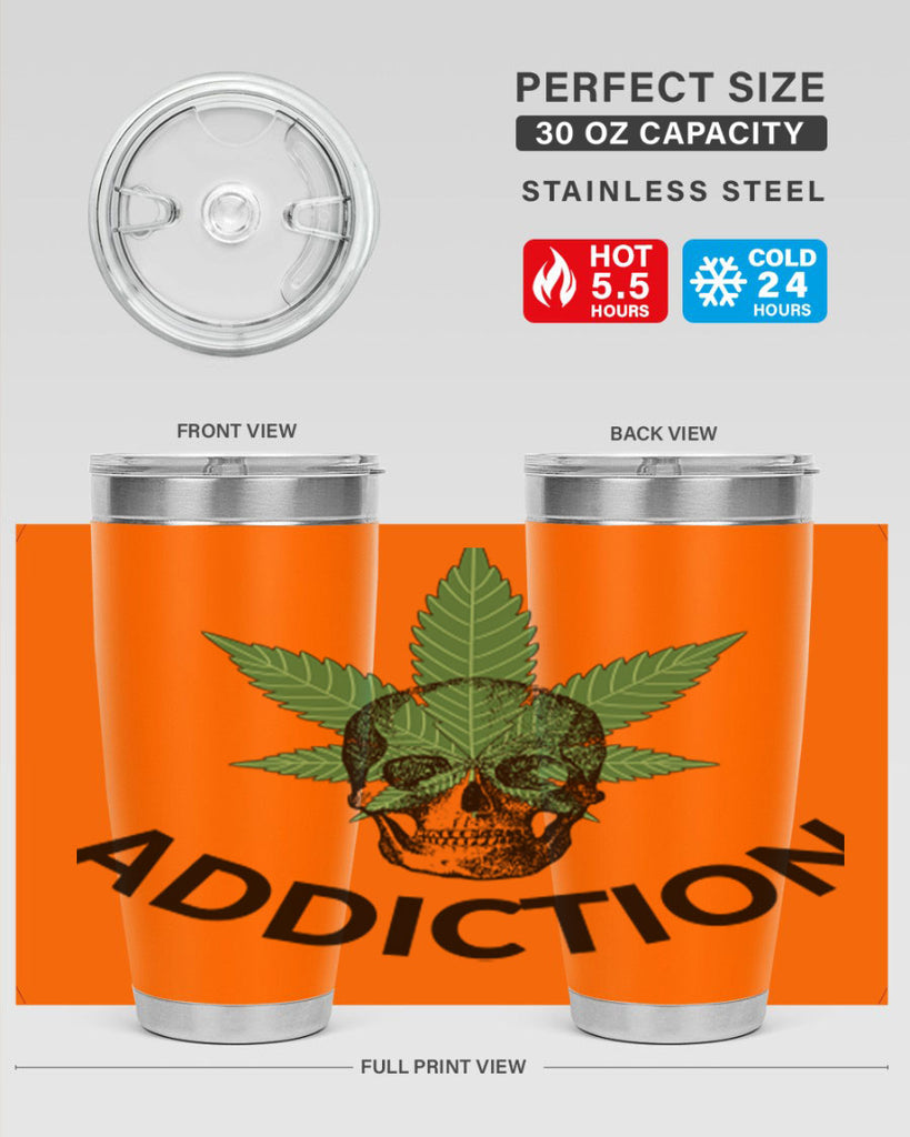 addiction cannabis 7#- marijuana- Tumbler