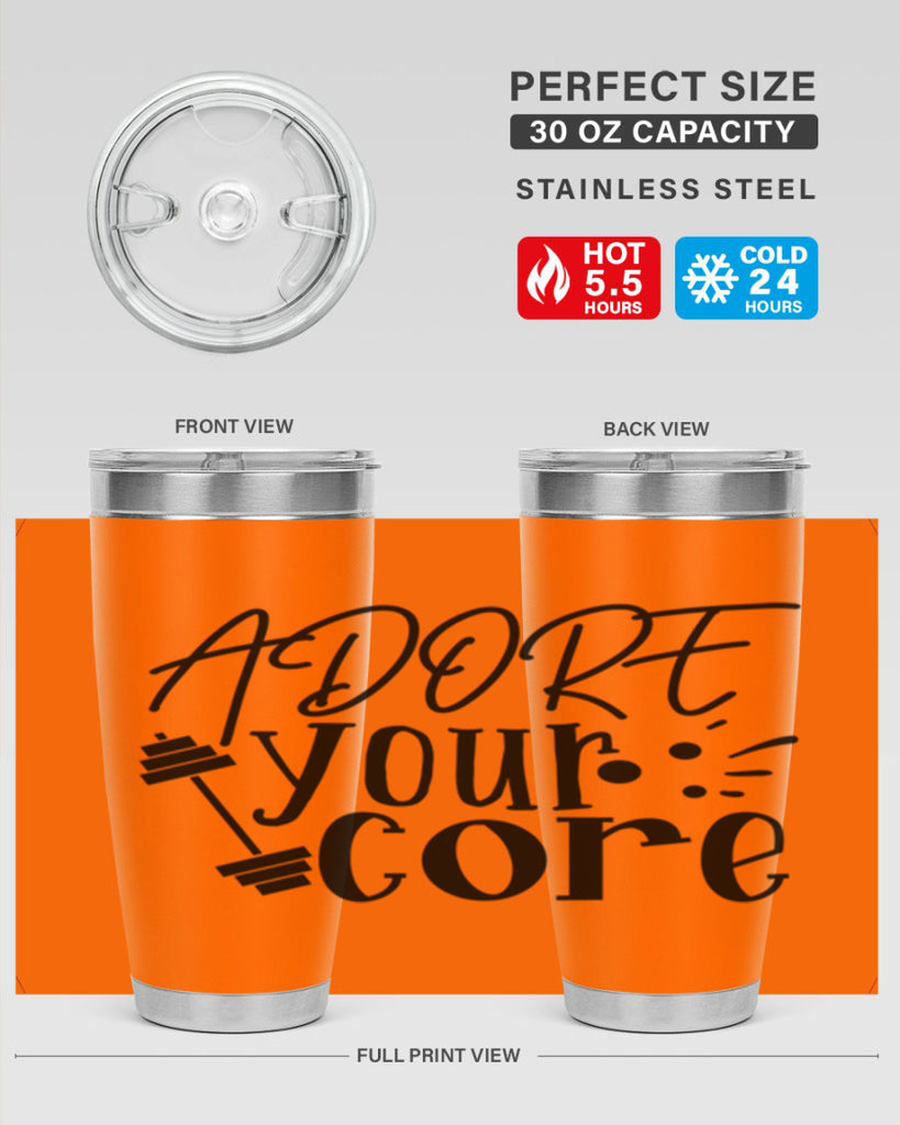 adore your core 53#- gym- Tumbler