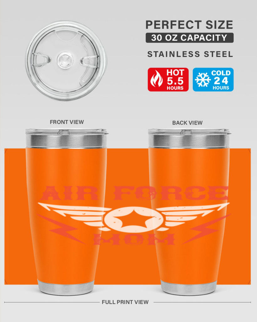 air force mom 225#- mom- Tumbler