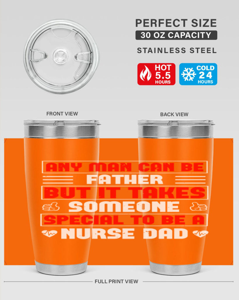 any man can be father Style 272#- nurse- tumbler