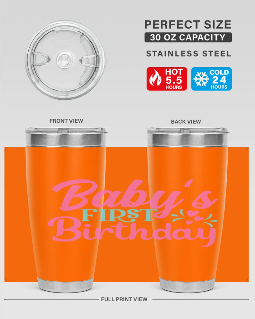 babys first birthday Style 288#- baby- tumbler