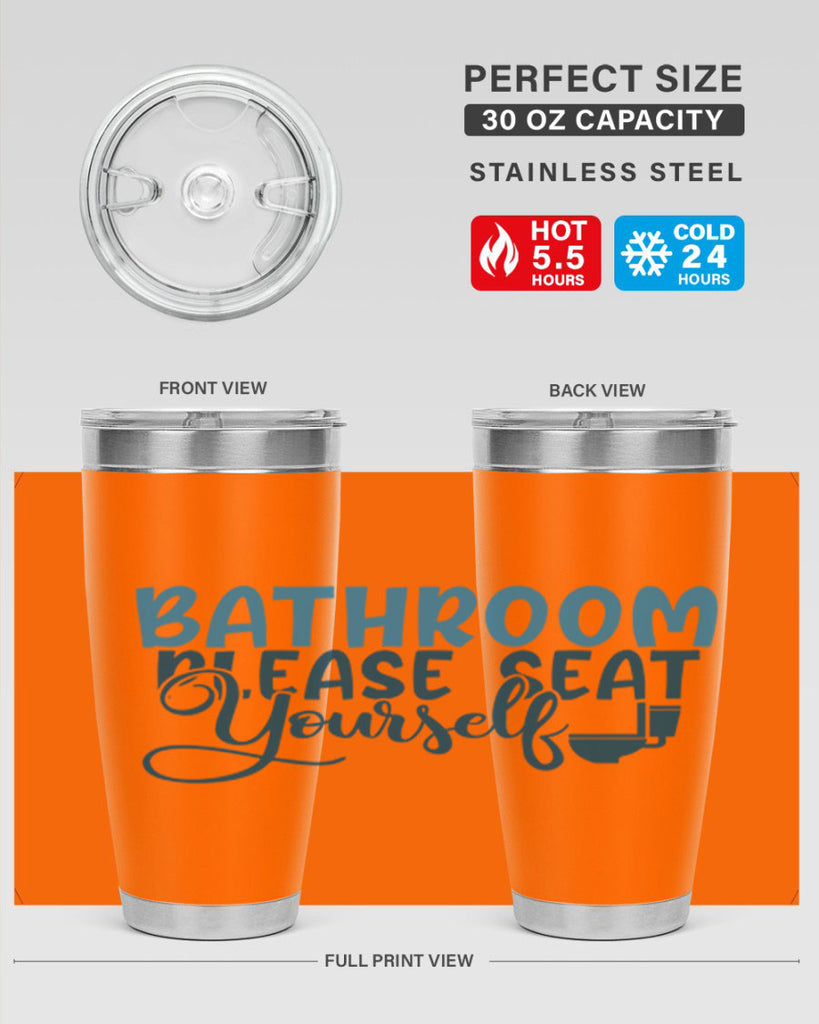 bathroom please seat yourself 92#- bathroom- Tumbler